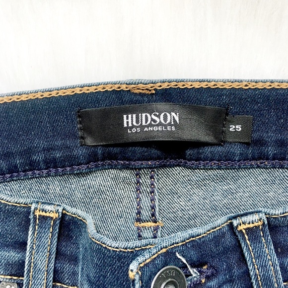 NWT HUDSON Nico Mid-Rise Super Skinny Jeans - Picture 3 of 7